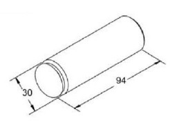 AIR BRAKE SHOE PIN 30 X 100MM