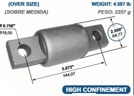 SPRING BUSHING (OVERSIZE)