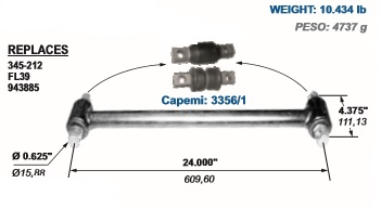 COMPLETE TORQUE ROD