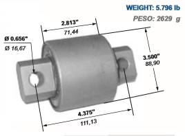 TORQUE ROD BUSHING