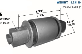 BEAM AND BAR PIN BUSHING