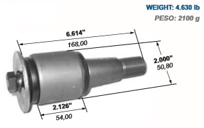 TORQUE ROD BUSHING FOR TRUCK SUSPENSION