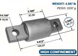SPRING BUSHING OVER SIZE