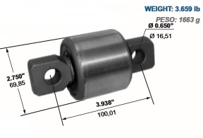TORQUE ROD/ SWAY BAR BUSHING