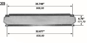 RADIATOR SCREEN ROCK