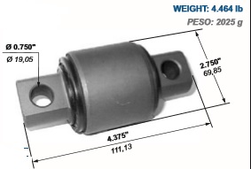 TORQUE ROD BUSHING