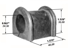STABILIZER BAR BUSHING