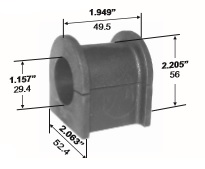 STABILIZER BAR BUSHING