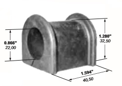 STABILIZER BAR BUSHING